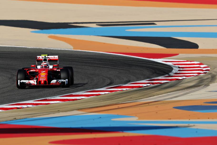 Con la doppietta Vettel-Rosberg la Ferrari partir in seconda fila. Kimi Raikkonen (Getty Images)